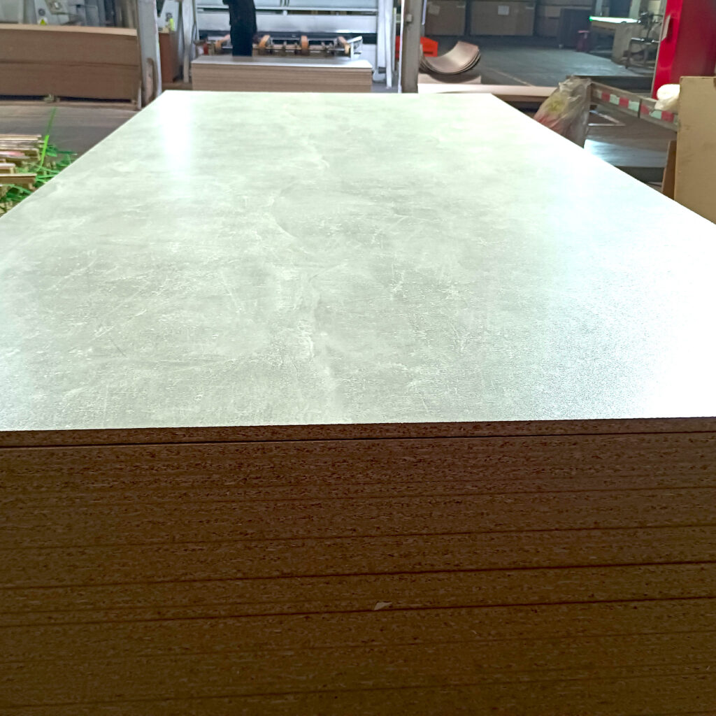 UV excimer particle board