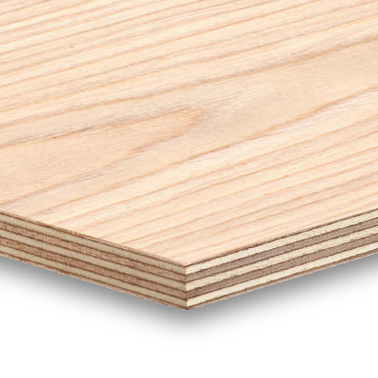 oak faced plywood